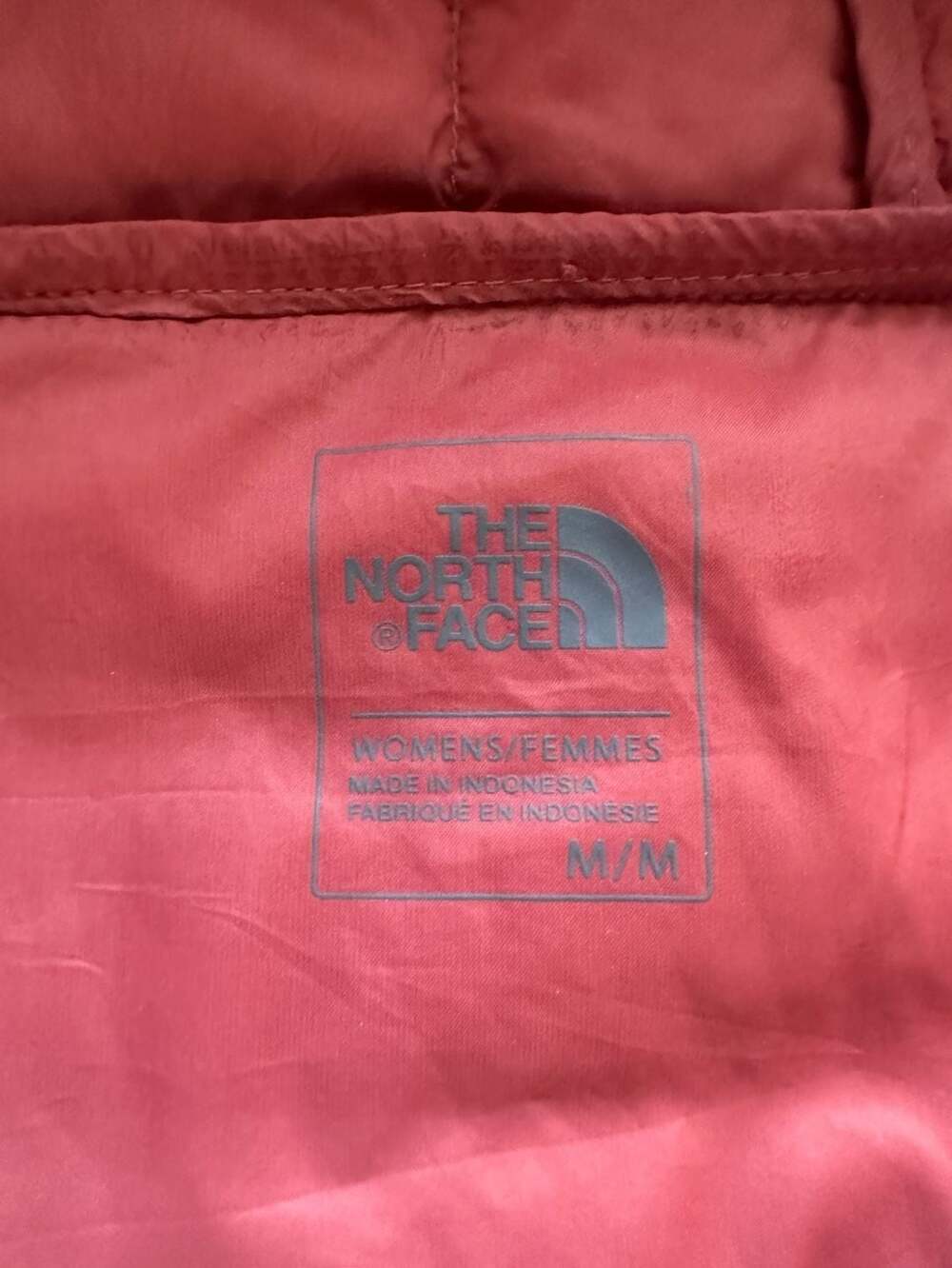 The North Face ThermoBall Hybrid Hoodie Jacket Women’s Medium Pink Full Zip - Picture 5 of 12